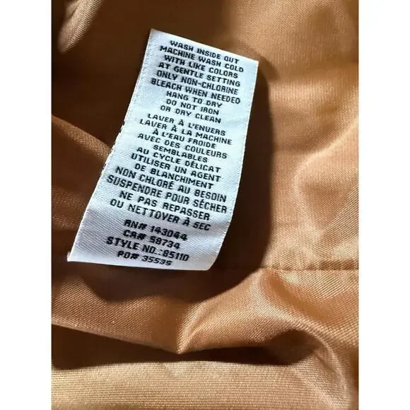 NWT Bagatelle Collection Crochet Trim Jacket Caramel Size XS - Picture 8 of 12